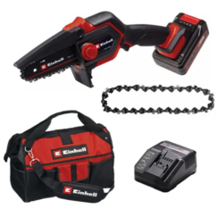 Motosierra Poda Inalámbrica GE-PS 18/15 Li Bag Kit Einhell