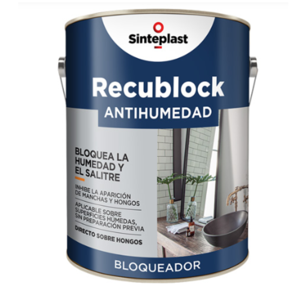 Recublock Antihumedad 1L Sinteplast 1 Recublock Antihumedad 1L Sinteplast