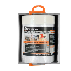 Capa Plástica Electroestática Encintada Con Aplicador 55cm Rd