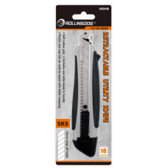 Cuter Retractil Cuchilla 18mm Acero Sk5 Rollingdog
